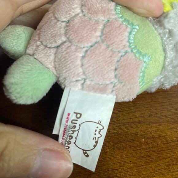 Pusheen Stormy Mermaid Kitty Cat Keychain Clip On Plush Stuffed Animal Toy Doll - Picture 5 of 9